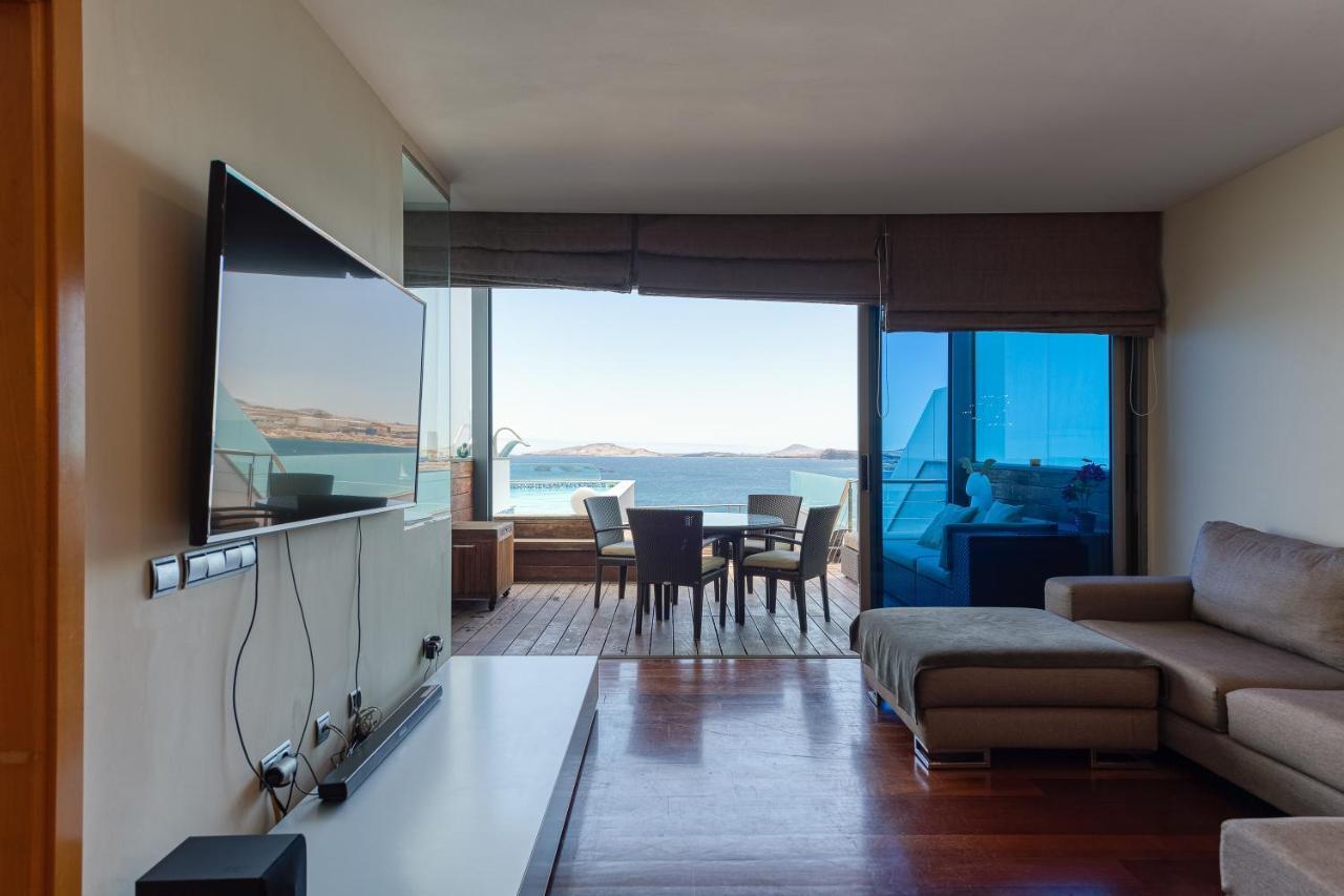 Appartement Penthouse With Private Swimming Pool à Melenara Extérieur photo