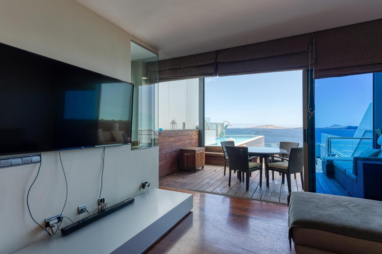 Appartement Penthouse With Private Swimming Pool à Melenara Extérieur photo